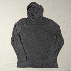 Banana Republic Gray Heather Hoodie (Medium) Performance Lightweight